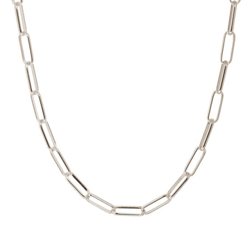 Ovale Necklace Chain in Silver